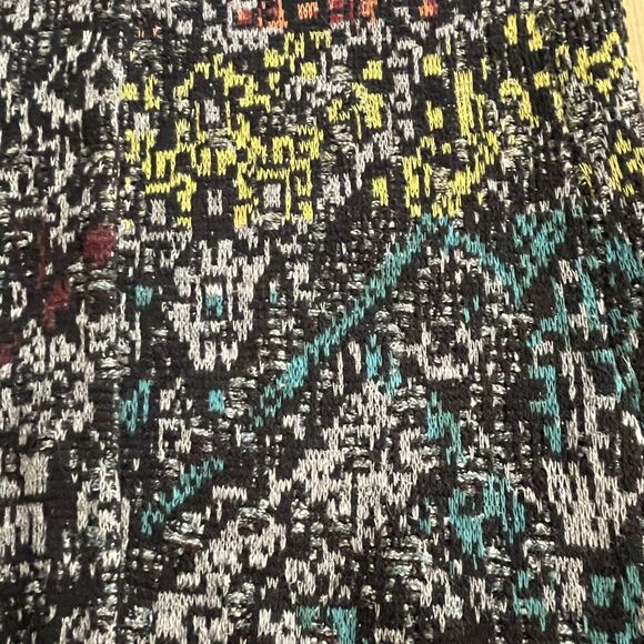 J. Jill‎ Cardigan Rainbow Long Duster Cotton Wool Blend Knit 3 Button Medium EUC - Picture 12 of 14